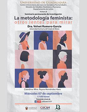 Conferencia La metodología feminista otros lentes para mirar