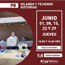 Grafico de Hilando y tejiendo historias