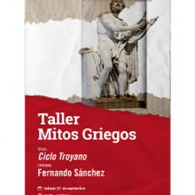 Cartel del Taller Mitos Griegos: Ciclo Troyano