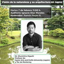 Conferencia magistral: Visión de la naturaleza y su arquitectura en Japón
