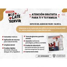 Grafico de Brigadas gratuitas: Nos late servir en la UdeG