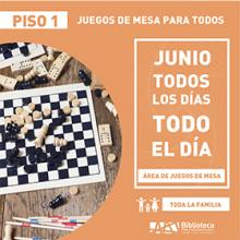 Grafico de Juegos de mesa para todos.