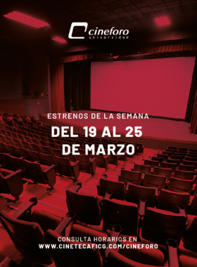 Cartel de la Cartelera del Cineforo Universidad