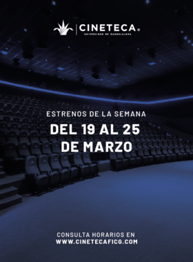 Cartel de la Cartelera de la Cineteca FICG