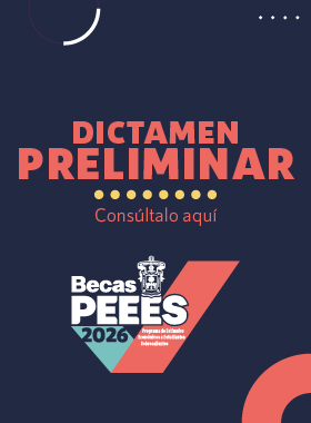 Cartel de Dictamen preliminar del Programa de Estímulos Económicos a Estudiantes Sobresalientes 2026