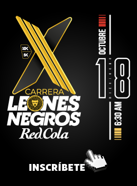 Cartel de la X Carrera Leones Negros Red Cola 2026