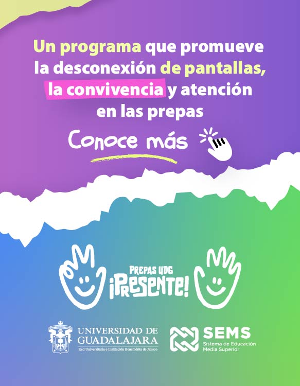 Cartel de Prepas UdeG Presente