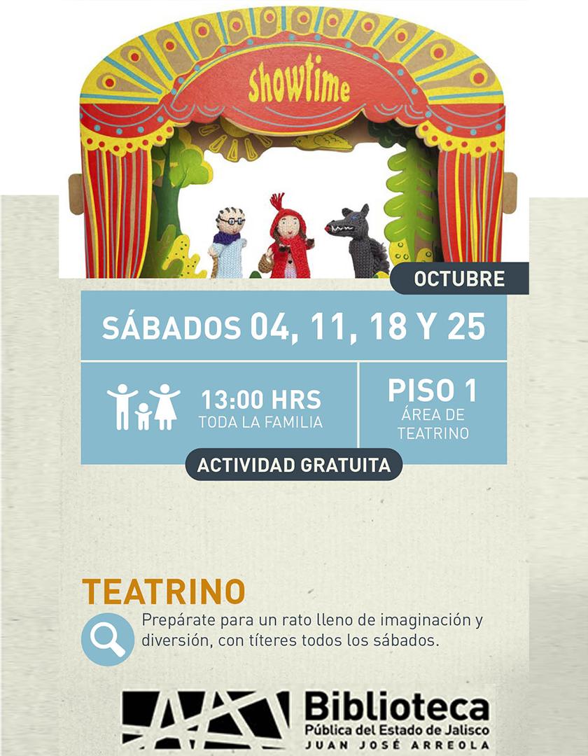 Cartel de Teatrino