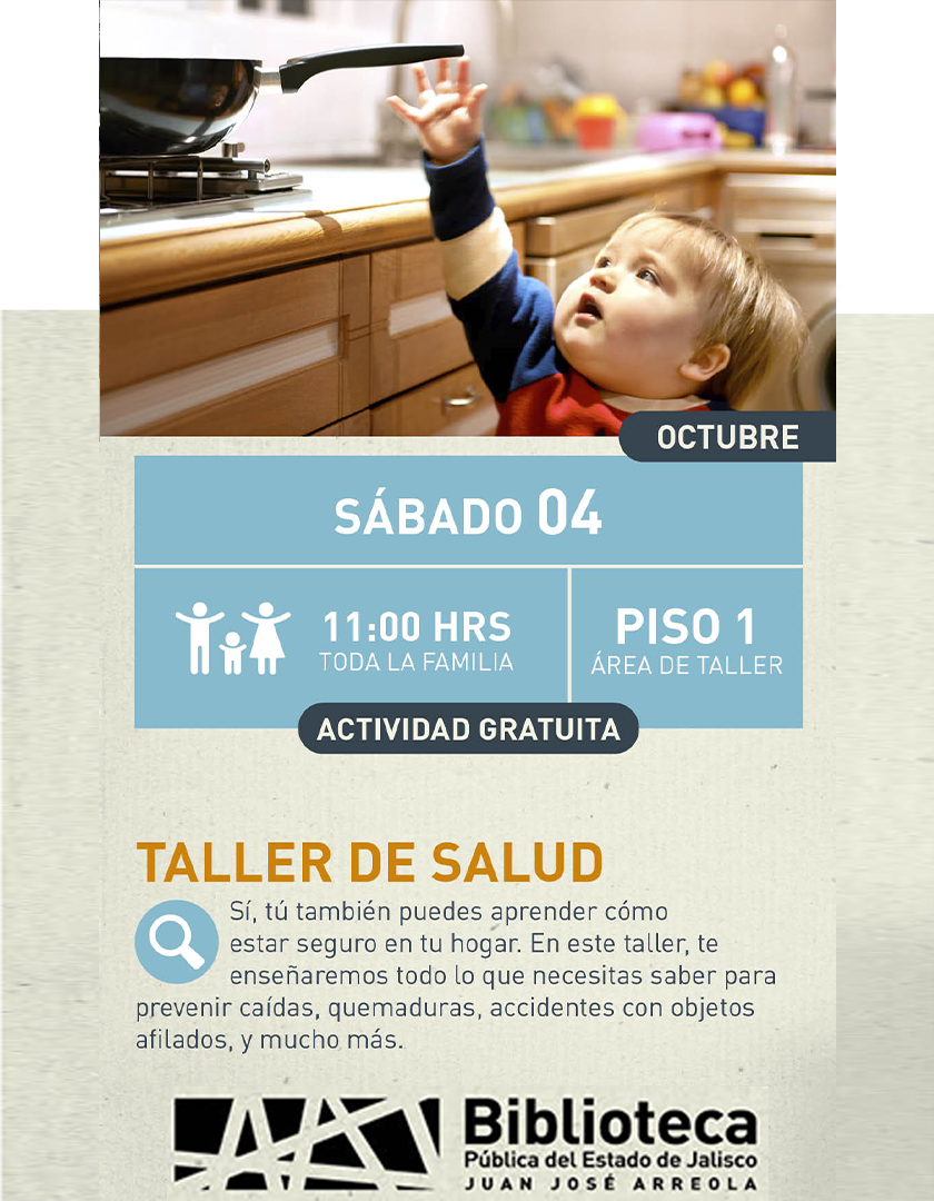 Cartel del Taller de salud