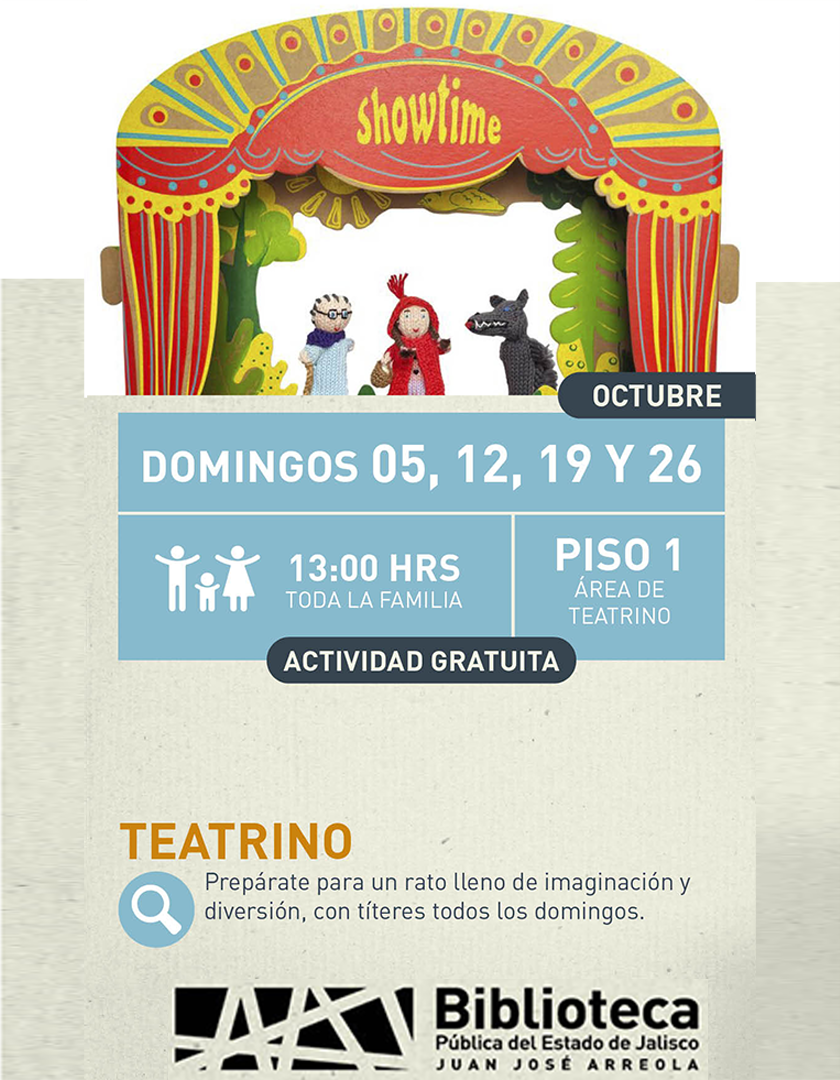 Cartel de Teatrino