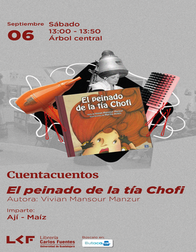 Cartel del Cuentacuentos: El peinado de la tía Chofi