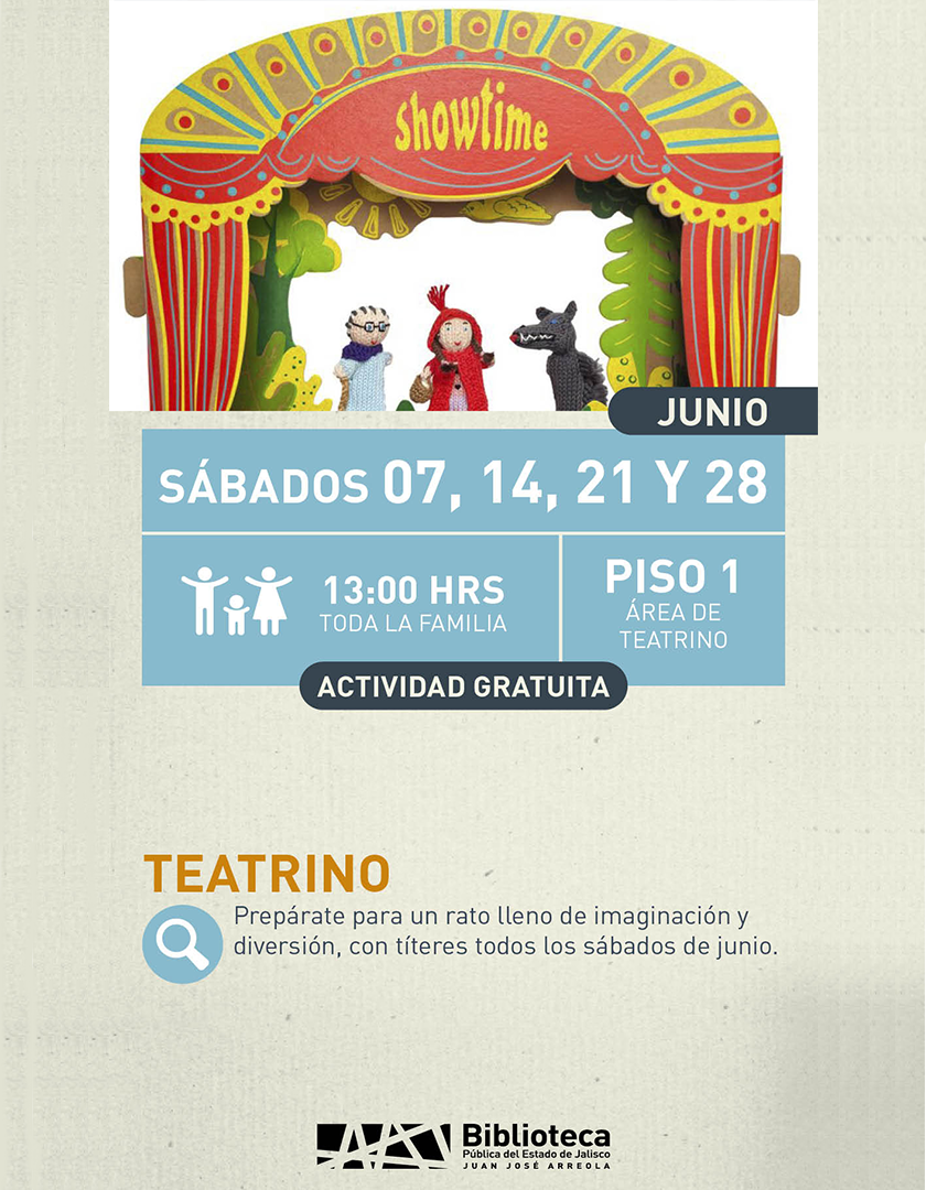 Cartel de Teatrino