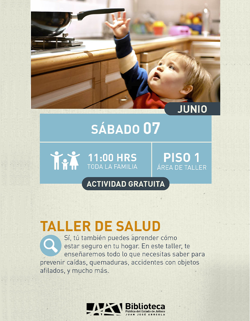 Cartel del Taller de salud
