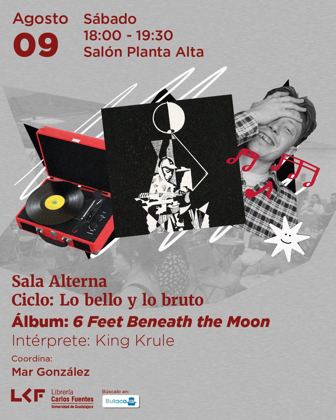 Cartel de la Sala alterna. Ciclo Lo bello y lo bruto