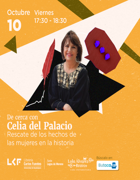 Cartel De cerca con: Rescate de los hechos de las mujeres en la historia