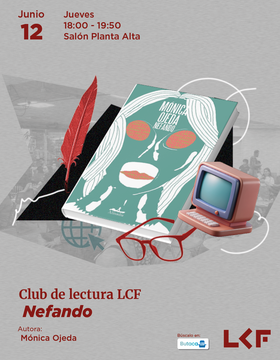 Cartel del Club de Lectura: "Nefando"