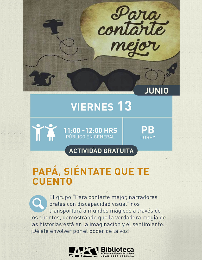 Cartel de Papá, siéntate que te cuento