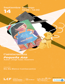 Cartel de Cuentacuentos: Pequeña Ana