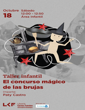 Cartel del Taller infantil: El concurso mágico de las brujas