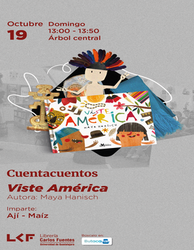 Cartel de Cuentacuentos: Viste América