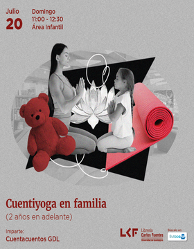 Cartel de Cuentiyoga (2 años en adelante)