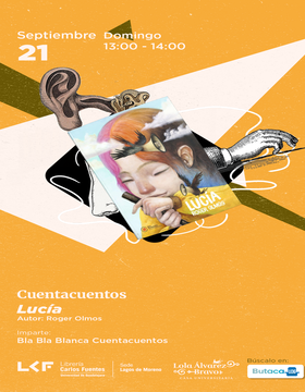 Cartel del Cuentacuentos: Lucía