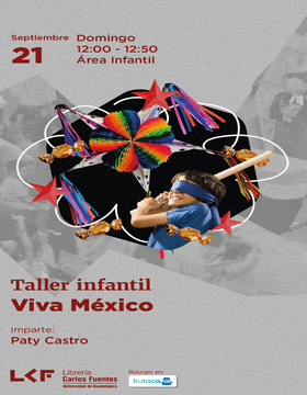 Cartel del Taller infantil: Viva México 