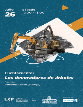 Cartel del Cuentacuentos: Los devoradores de árboles