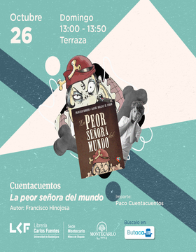 Cartel de Cuentacuentos: La peor señora del mundo