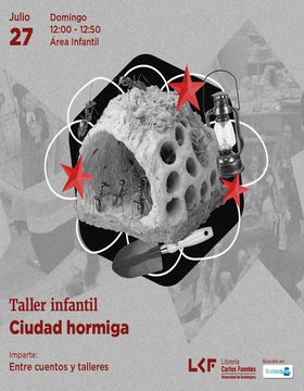 Cartel del Taller infantil: Ciudad hormiga