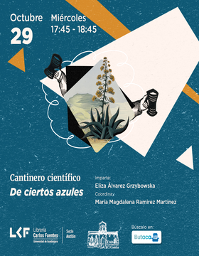 Cartel del Cantinero científico: De ciertos azules