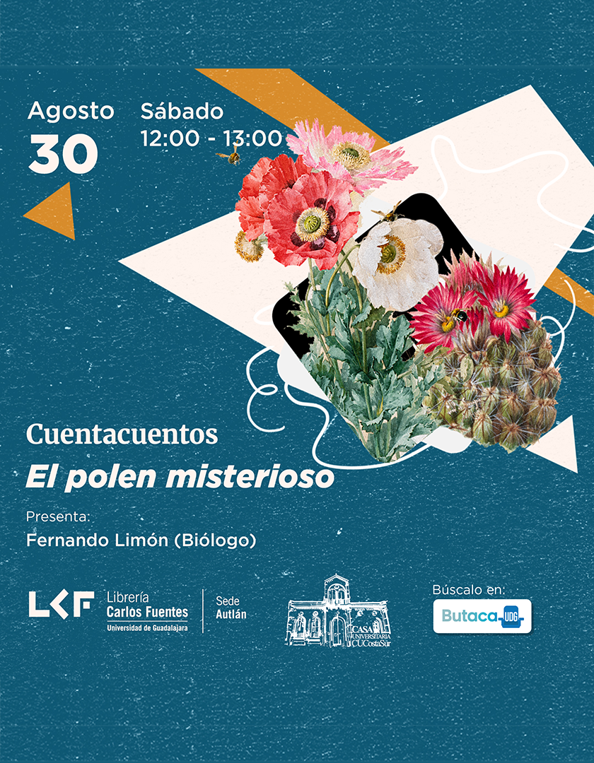 Cartel del Cuentacuentos: El polen misterioso