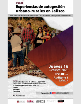 Cartel del Panel: Experienciales de autogestión urbano-rurales en Jalisco
