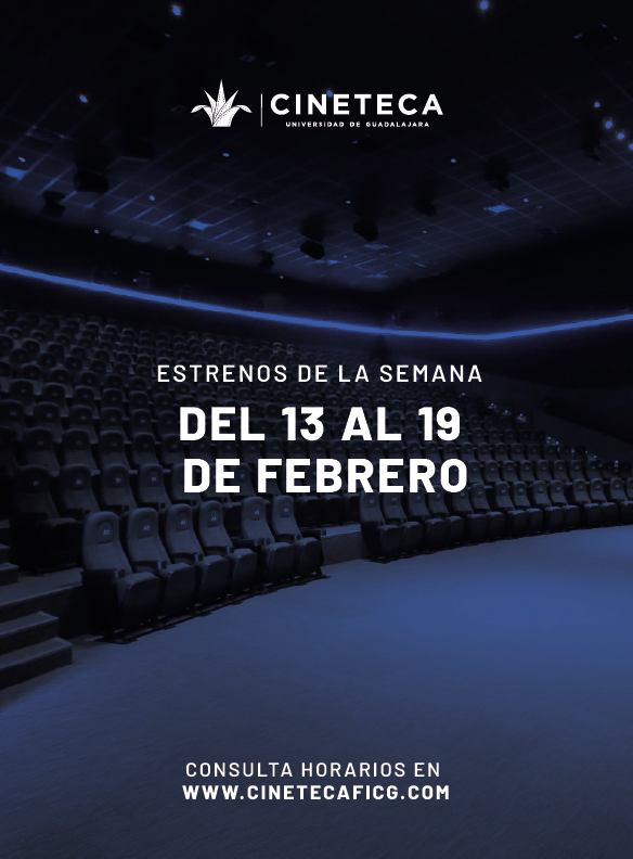 Cartel de los estrenos de la Cineteca FICG