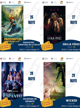 Cartel de la Cartelera cultural en el Centro Cultural Casa Hidalgo del CUNorte