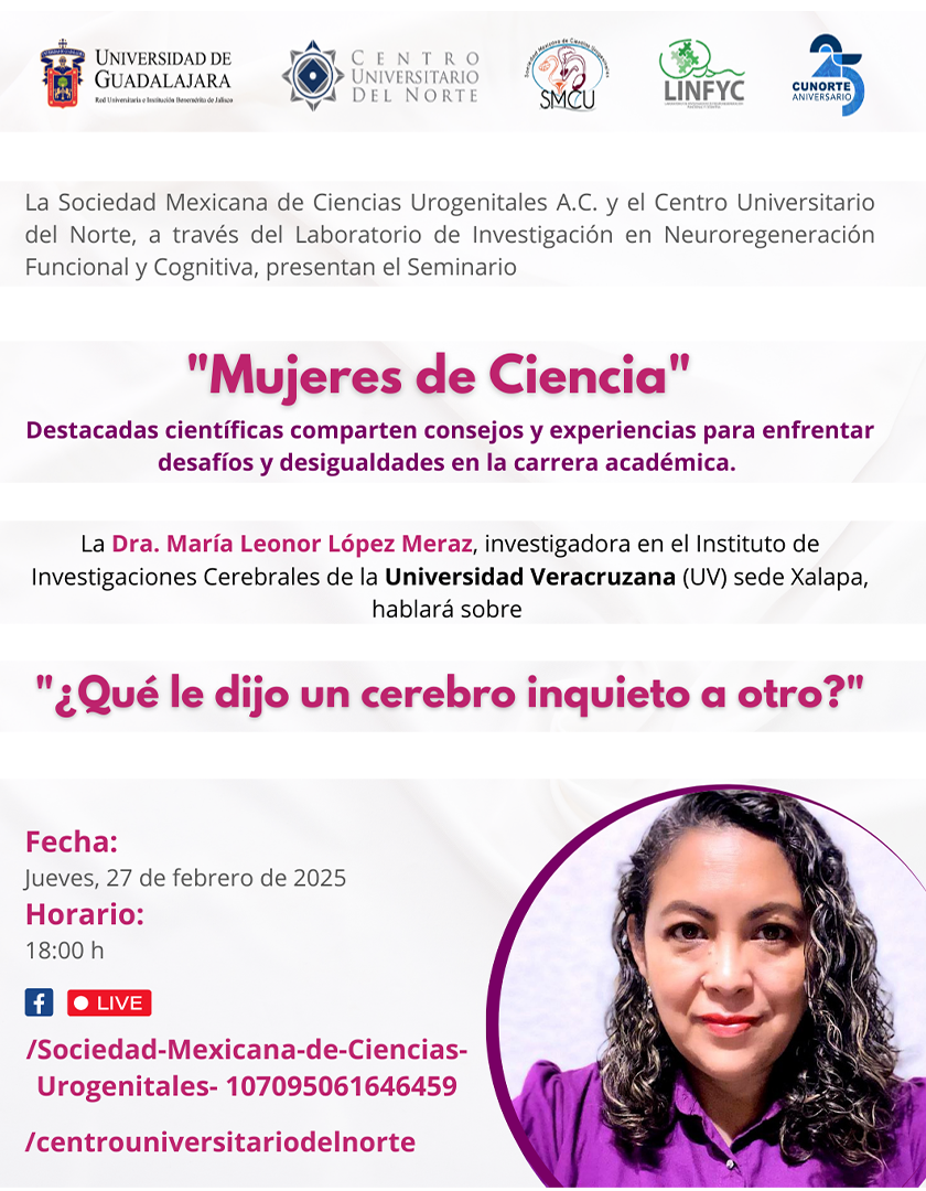 Cartel de la Conferencia: ¿Qué le dijo un cerebro inquieto a otro?