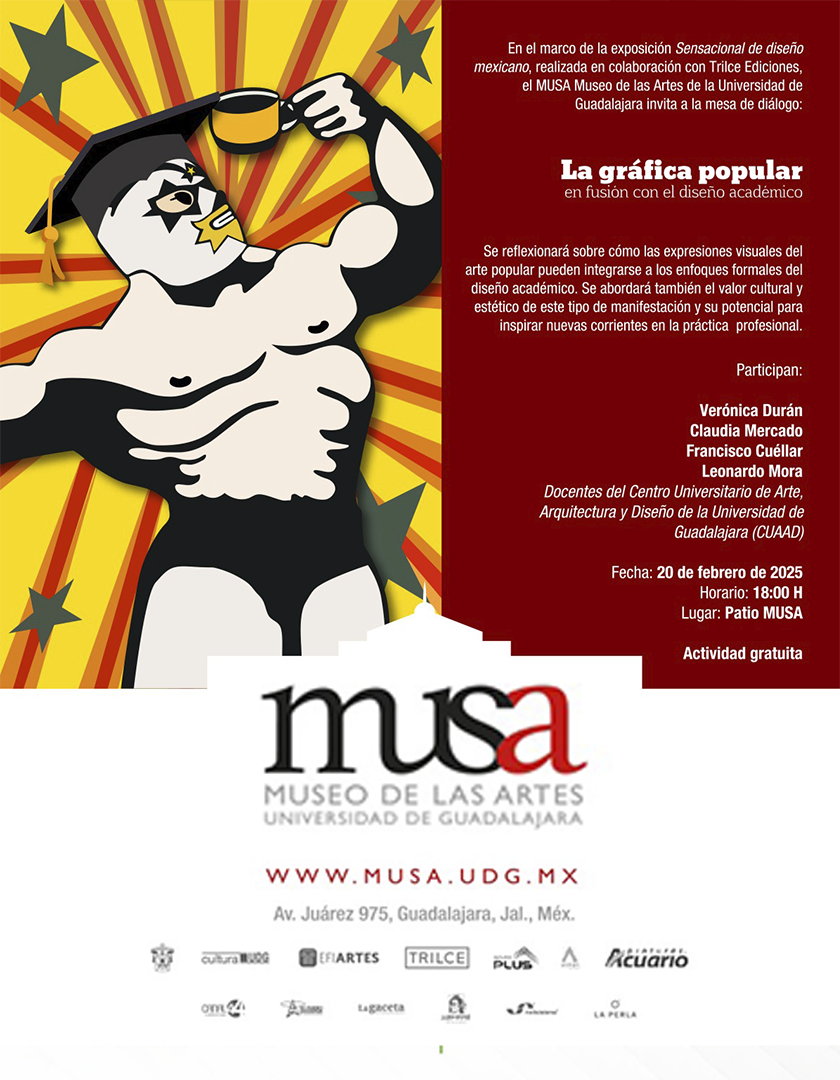 Cartel de la Mesa de diálogo: La gráfica popular en fusión con el diseño académico