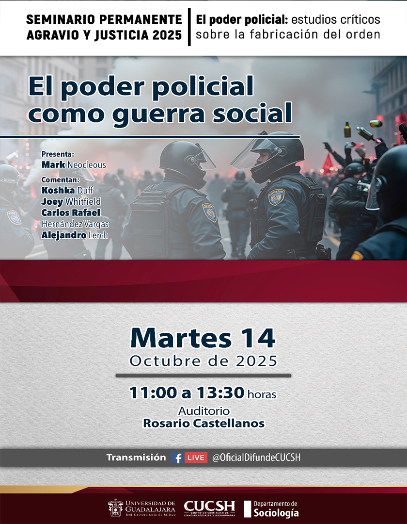 Cartel de la Mesa: El poder policial como guerra social