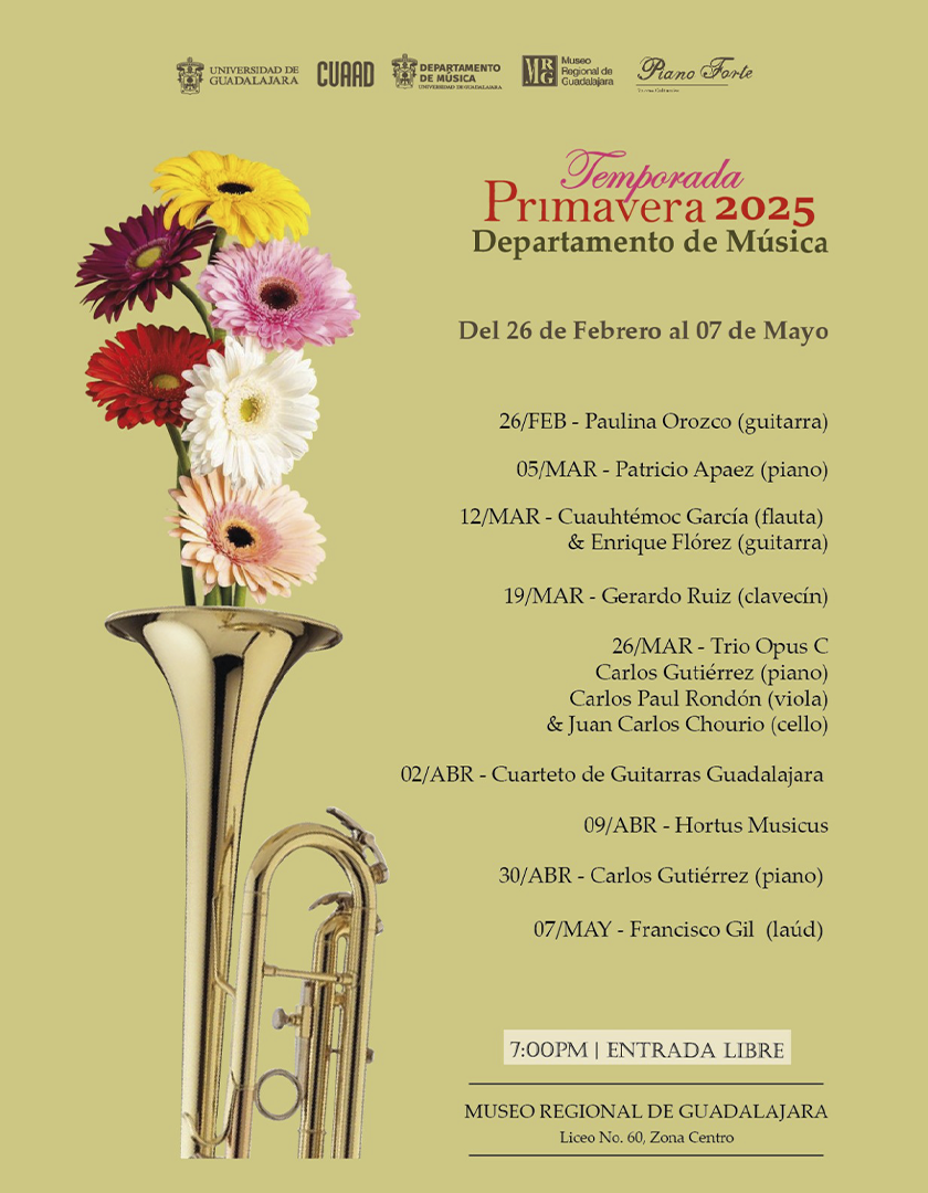 Cartel de la temporada de Primavera 2025
