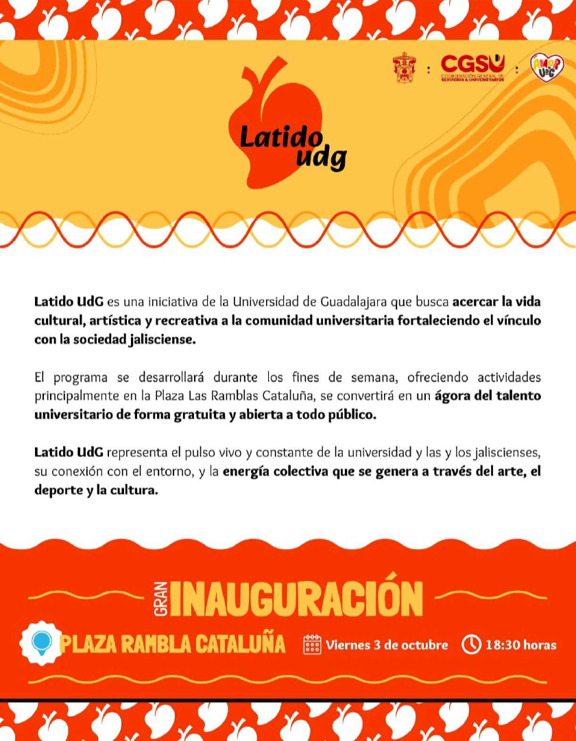 Cartel de Latido UDG