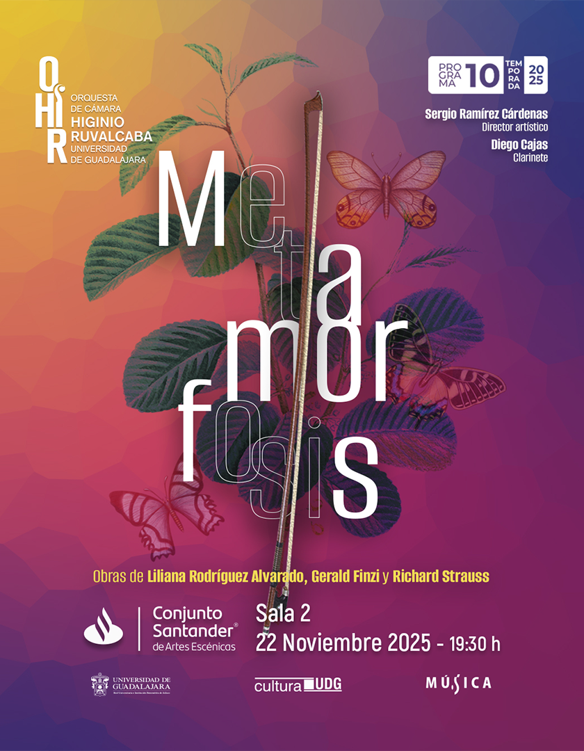 Cartel de OHIR programa 10: Metamorfosis