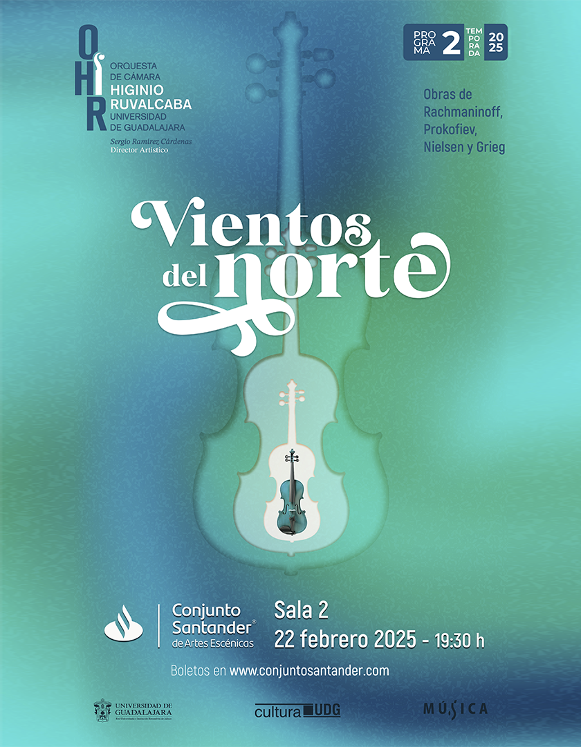 Cartel de OHIR programa 2: Vientos del norte