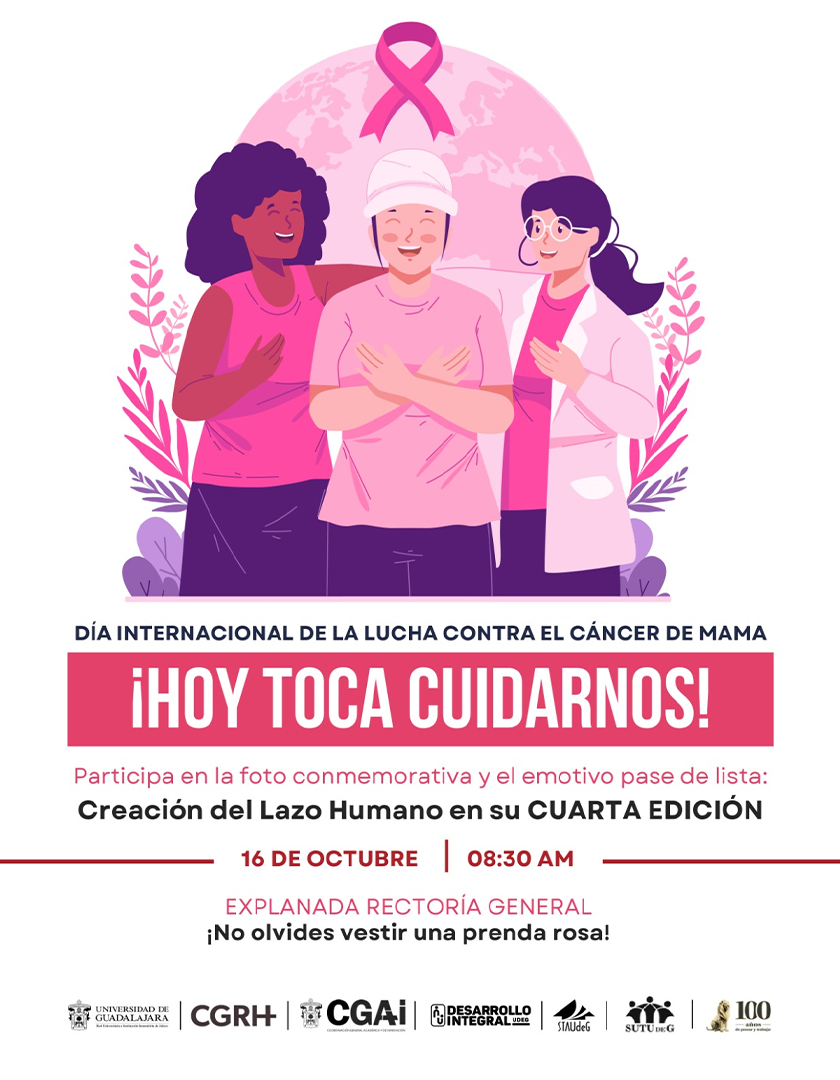 Cartel del Día Internacional de la Lucha contra el Cáncer de Mama