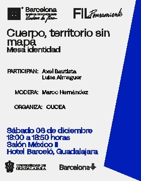 Cartel de Cuerpo, territorio sin mapa. Mesa identidad