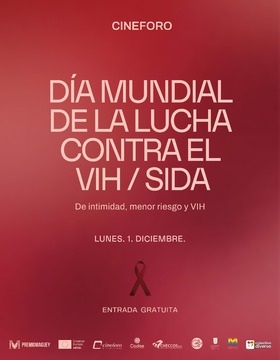 Cartel de la Jornada conmemorativa por el Día Mundial de la Lucha contra el VIH-SIDA