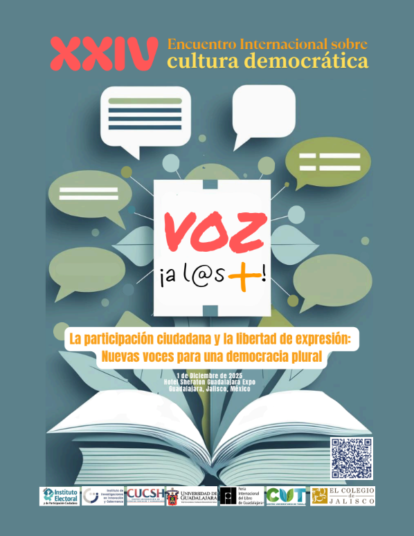 Cartel del XXIV Encuentro Internacional sobre Cultura Democrática