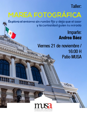 Cartel del Taller: Marea fotográfica