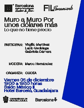 Cartel de Muro a muro. Por unos dólares más. Lo que no tiene precio