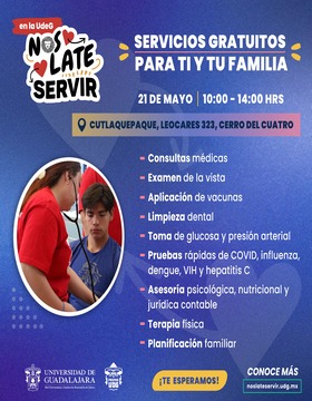 cartel de Campaña: Nos late servir en CUTlaquepaque