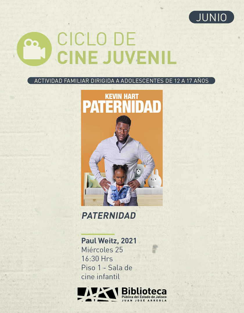 Cartel de la Proyección de la cinta: Paternidad